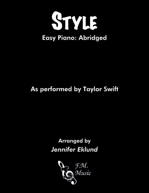 Style (Easy Piano: Abridged)